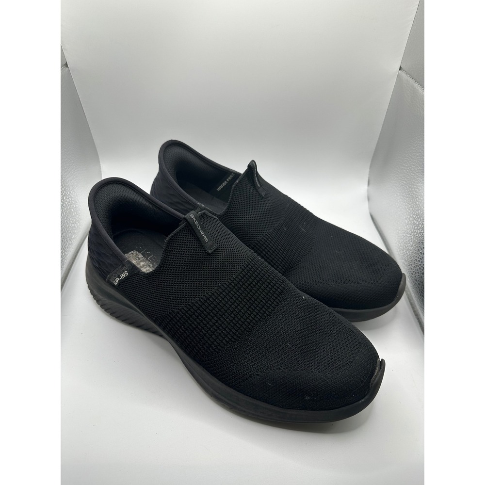 Skechers Ultra Flex 3.0 Sneakers Black Slip On Athletic Shoes‎ Men's Size 115